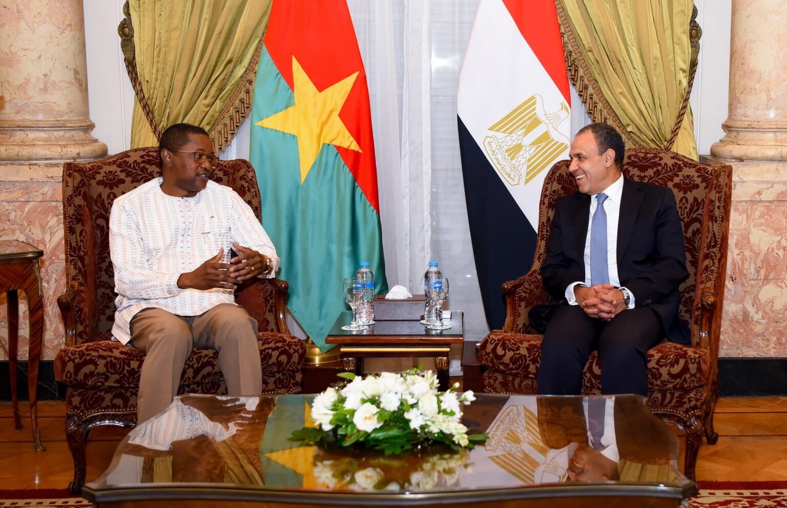 Egypt, Burkina Faso Foreign Ministers Discuss Bilateral Ties, Sahel Security