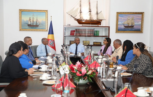 President Ramkalawan Leads High-Level Dialogue on Business Financing Solutions