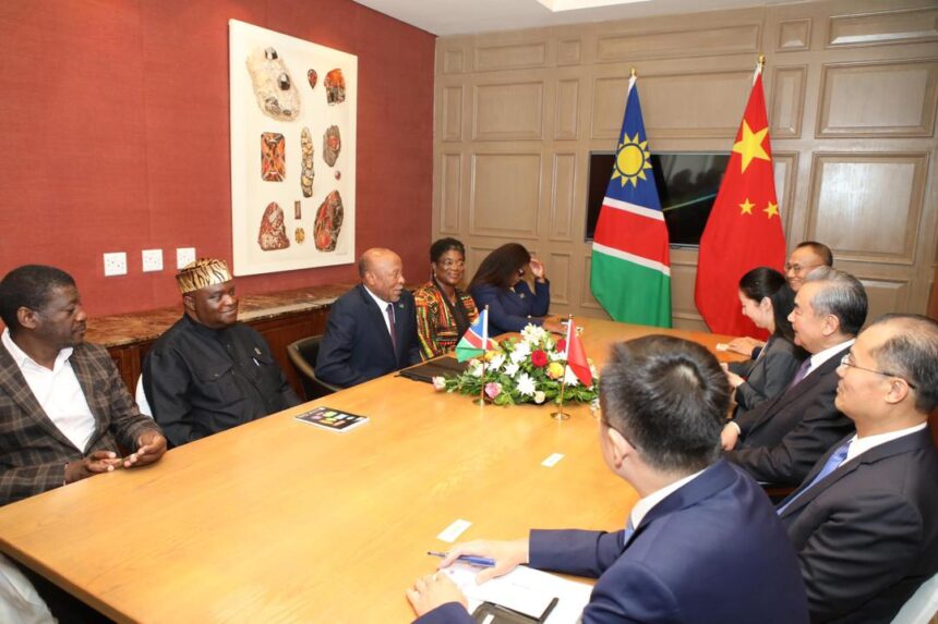 China and Namibia Forge Stronger Ties Through Strategic Diplomatic Visit