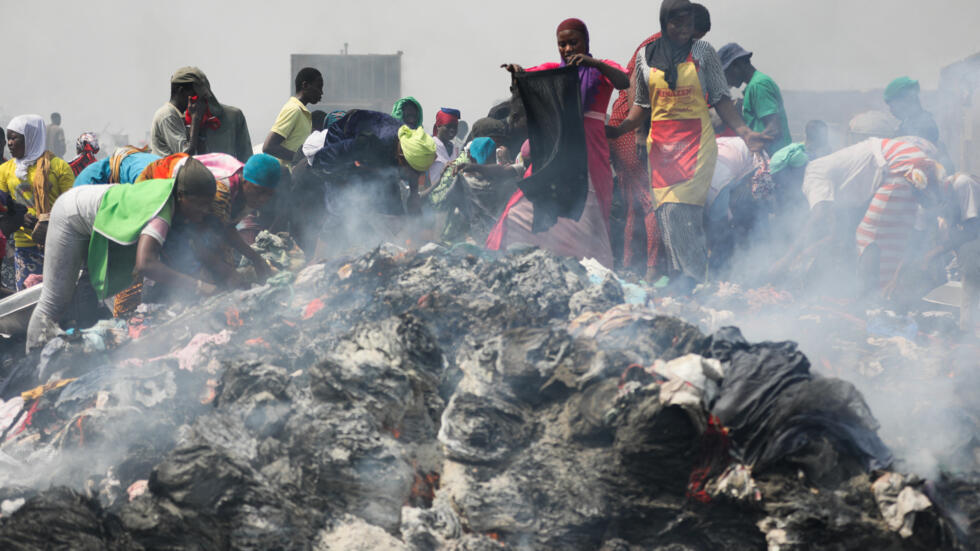 Fire Ravages Ghana's Kantamanto Market, Displacing Thousands