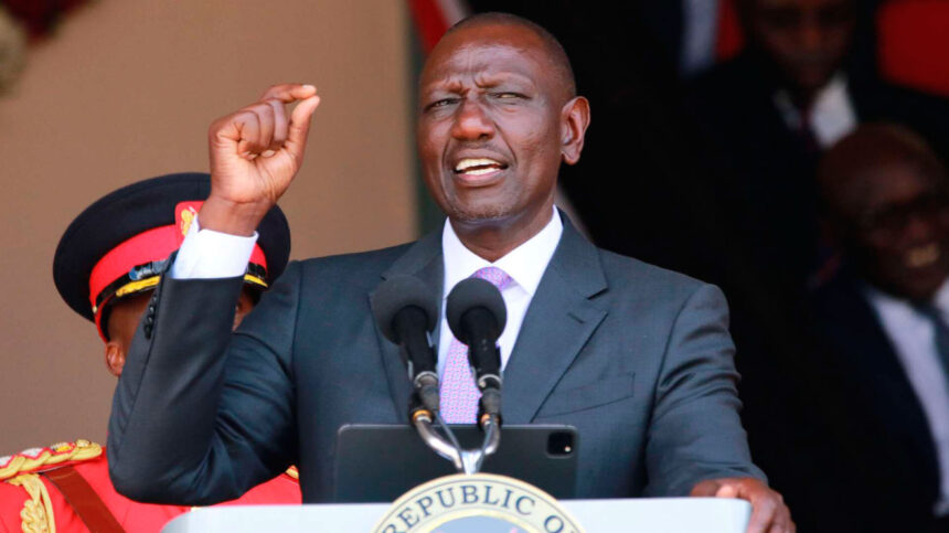 Kenyan Ruto President William Ruto Vows to Crush Al-Shabab, Secure Northern Kenya