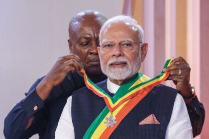 India ,Ghana Elevate Ties with Strategic Partnership Spanning Trade, Health, and Security