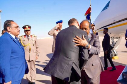 Somalia’s President Arrives in Egypt for Strategic Talks with El-Sisi