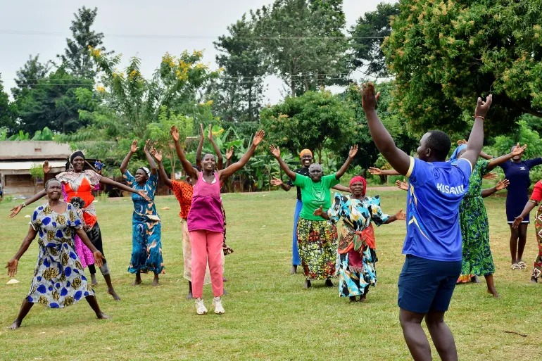 Uganda Tackles Rising Obesity Among Elderly Women with Community Fitness Programs
