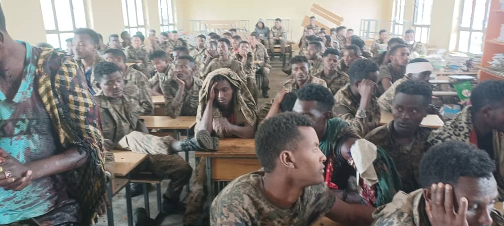 Ethiopian National Defense Forces (ENDF) captured by the The Amhara Fano National Force (AFNF)
