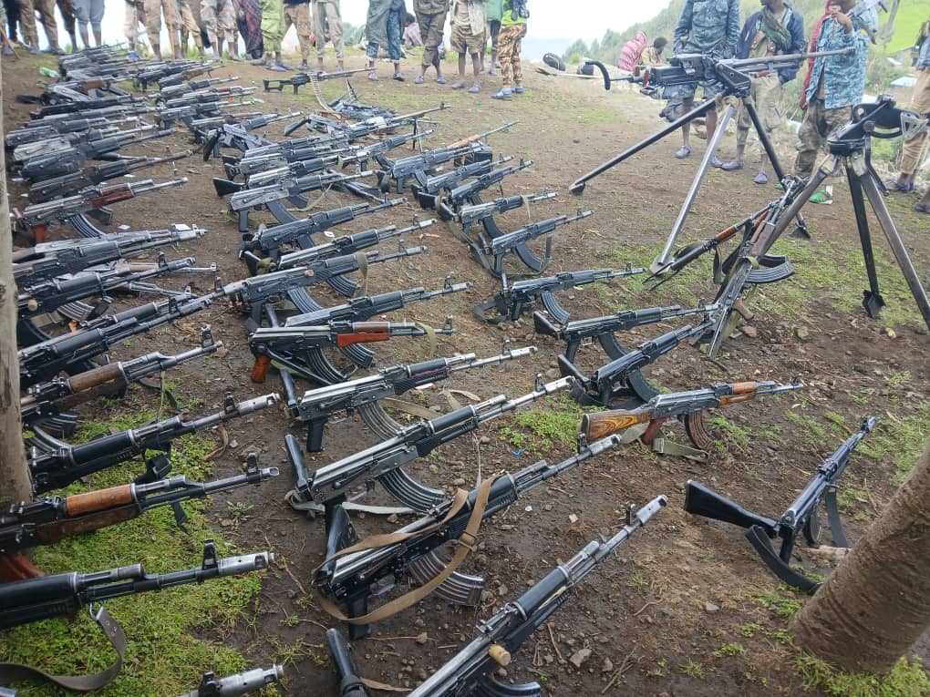 Amhara Fano National Force (AFNF) claims substantial successes in terms of casualties inflicted and equipment captured from the ENDF
6 DShK heavy machine guns
6 Mortars with multiple launchers
9 Military radios
438 Kalashnikov AK47
14 PKM machine guns
Over 52,600 rounds of various ammunition
9 Dragunov sniper rifles
138 F1 grenades
A full Sino truck with military equipment and rations
