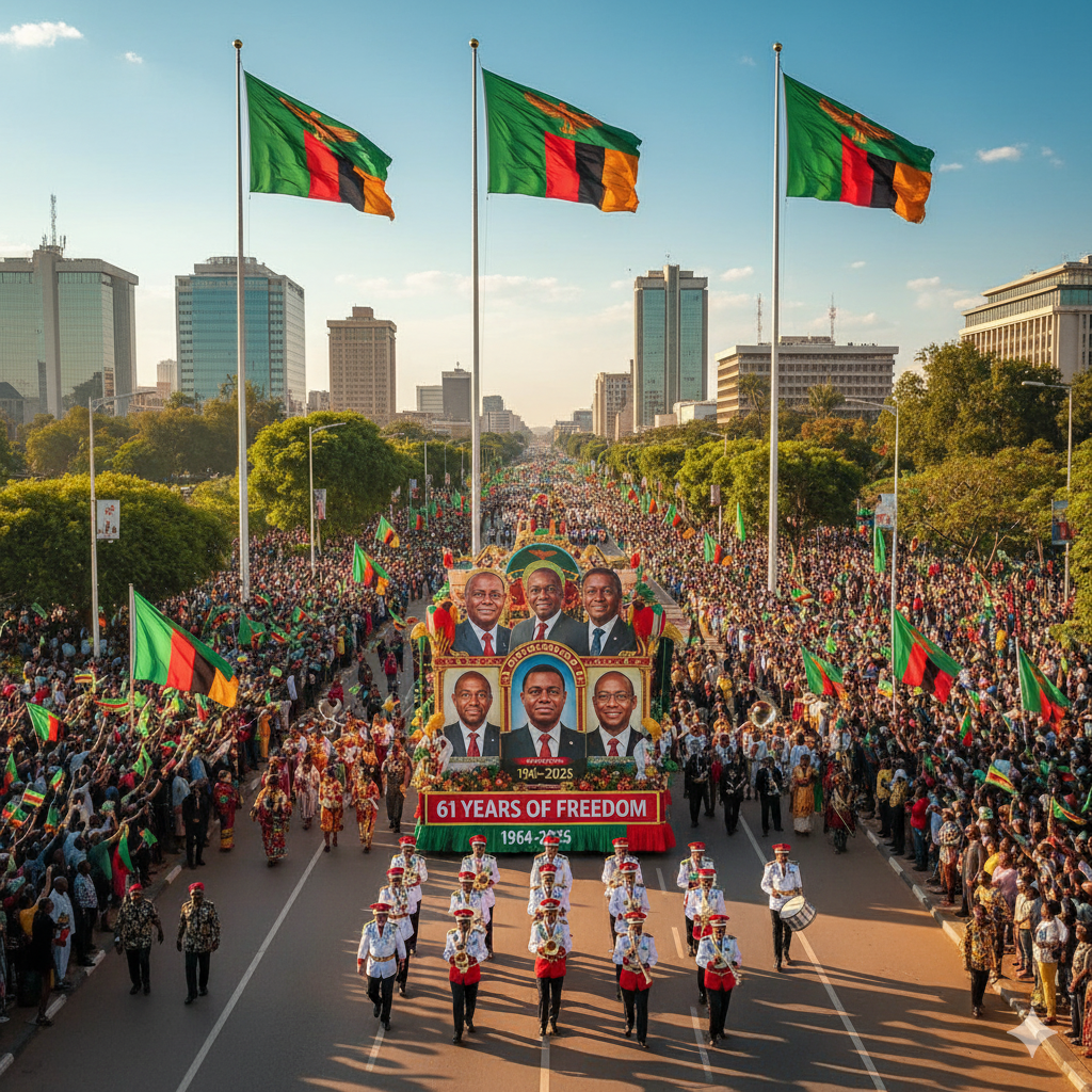 Zambia 61 Years: Independence, Progress, and National Identity