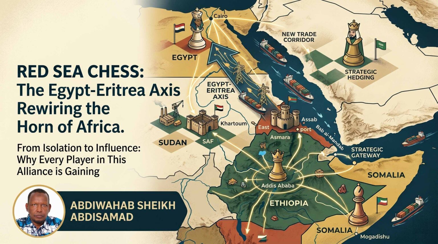 RED SEA CHESS: The Egypt-Eritrea Axis Rewiring the Horn of Africa.