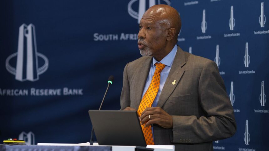 SARB Reserve Bank Governor Lesetja Kganyago