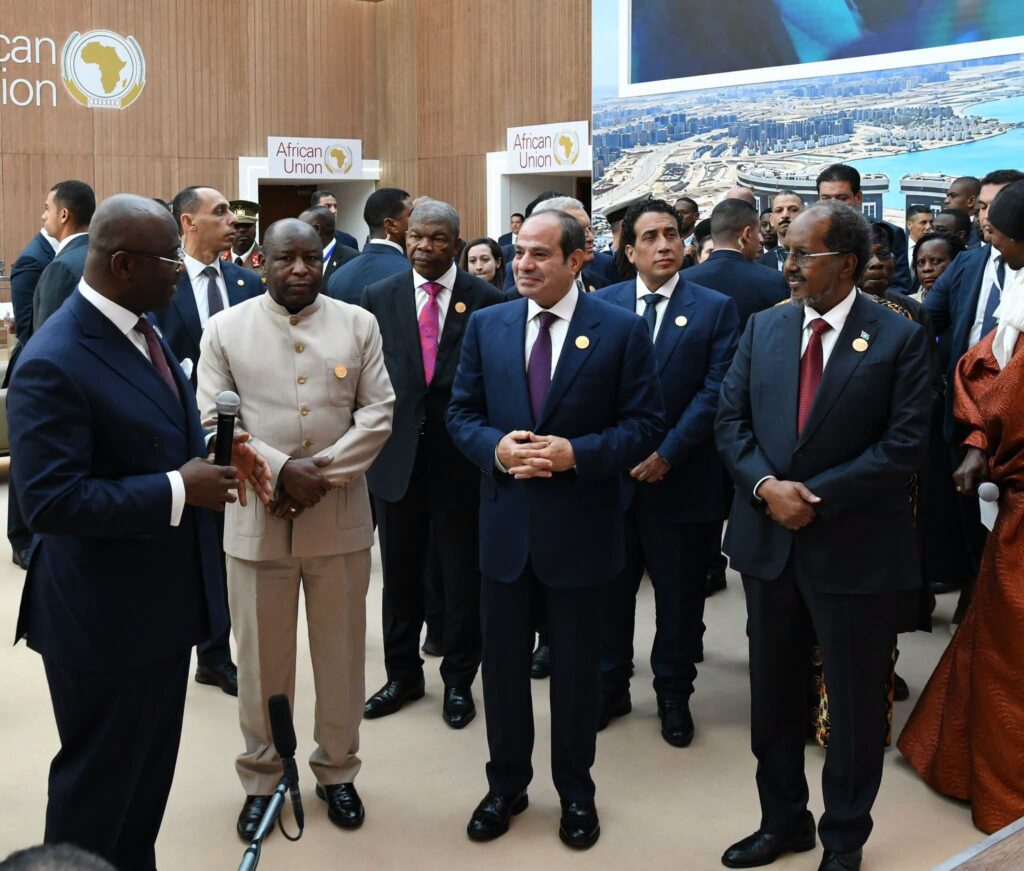 African leaders at Alamein-Africa Forum