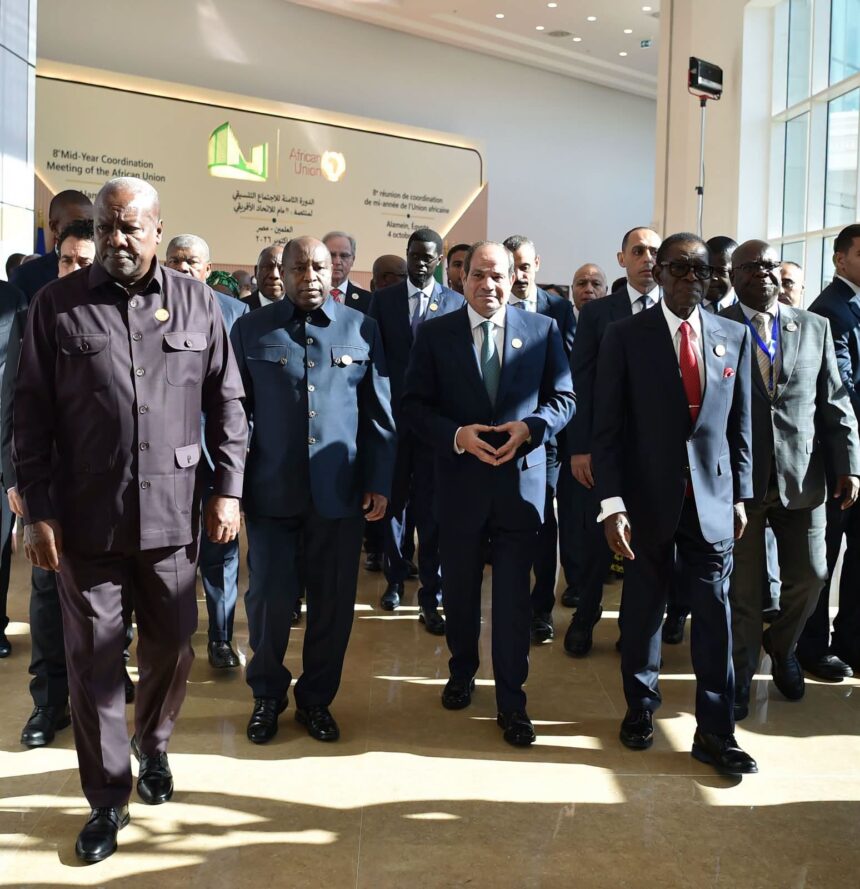 African leaders demand shift from aspirations to action at 8th AU Coordination Meeting in New Alamein
