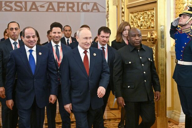 In Photos: African Leaders Gather in Moscow as Russia Seeks Deeper Economic and Political Ties