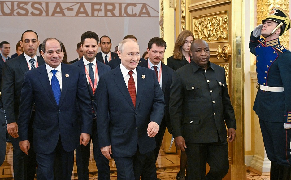 In Photos: African Leaders Gather in Moscow as Russia Seeks Deeper Economic and Political Ties