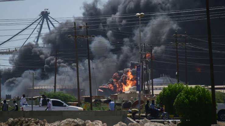 Sudan Assesses Damage After Drone Strike Knocks Out Khartoum Power Station 18 images 2